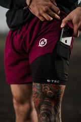 G-TEC "2-IN-1" Training Shorts